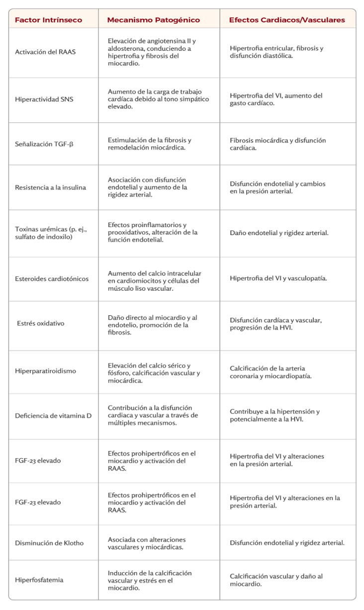 Factores intrínsecos