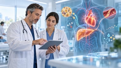 Eje Cardio-Hepato-Metabólico : reclasificación del riesgo cardiovascular y tratamiento multisistémico de la MASLD