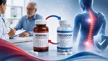 Rotación de opioides de morfina a oxicodona: actualización de estándares equianalgésicos y seguridad clínica para 2026