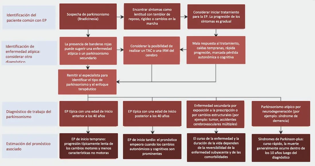 formas derivadas  del parkinsonismo 